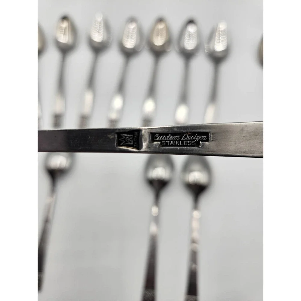 Custom‎ Design CUD1 Lot of 14 Tablespoons Stainless